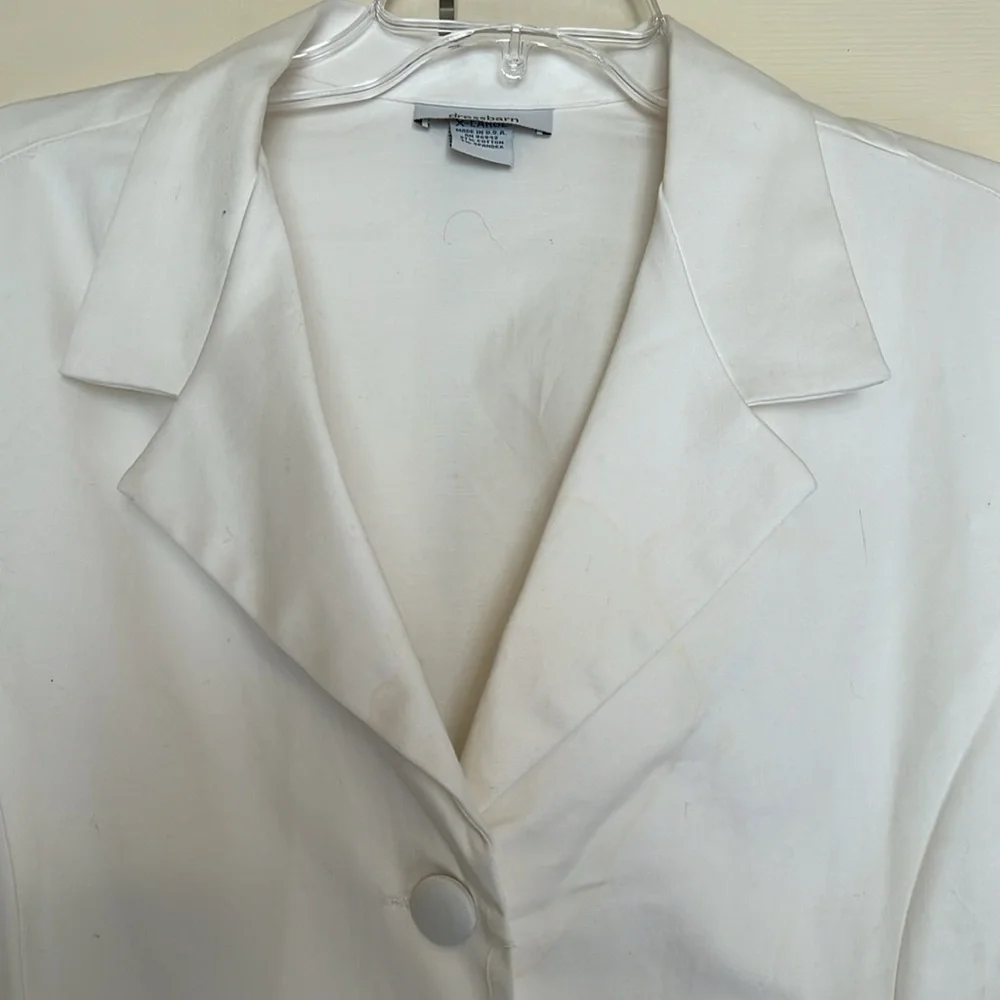 White classy jacket - Picture 4 of 8